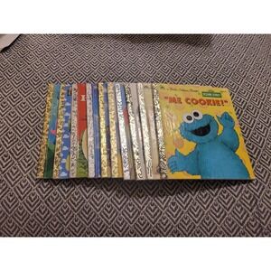 10- Little Golden Books- Pinocchio, Cookie Me, Three Bears, Little Red Hen, Pooh
